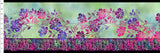In The Beginning Impressions 10JYS 2 Border Magenta By The Yard