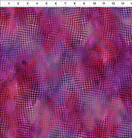 In The Beginning Impressions 11JYS 6 Dots Magenta By The Yard