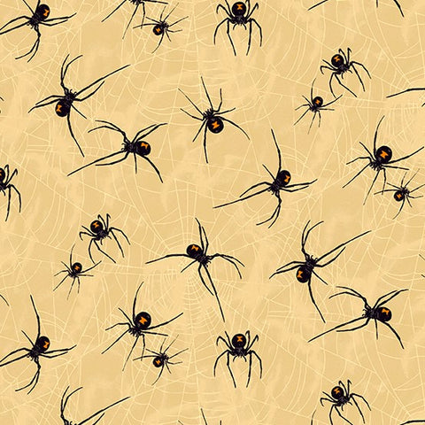 Andover Mystery Manor 200 L Moonlight Black Widows By The Yard