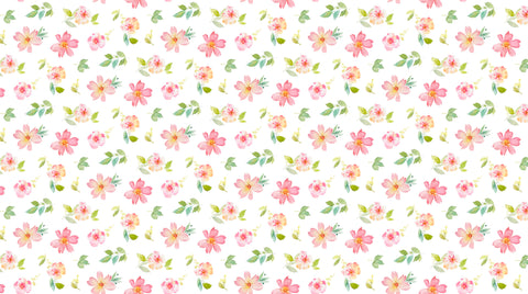 Northcott Sweet Surrender 26948 10 Floral Toss White Multi By The Yard
