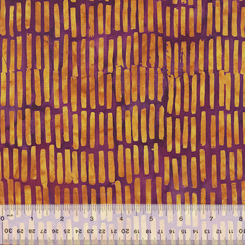 Anthology Batik - Plum Fizz 2746Q X Stacks Purple By The Yard