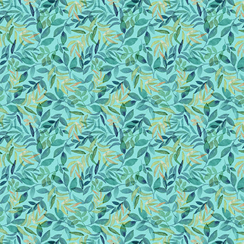 Blank Quilting Peacock Alley 3443 67 Mint Leaves By The Yard