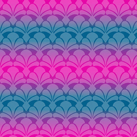 Blank Quilting Peacock Alley 3447 22 Fucshia Ombre Stripe By The Yard