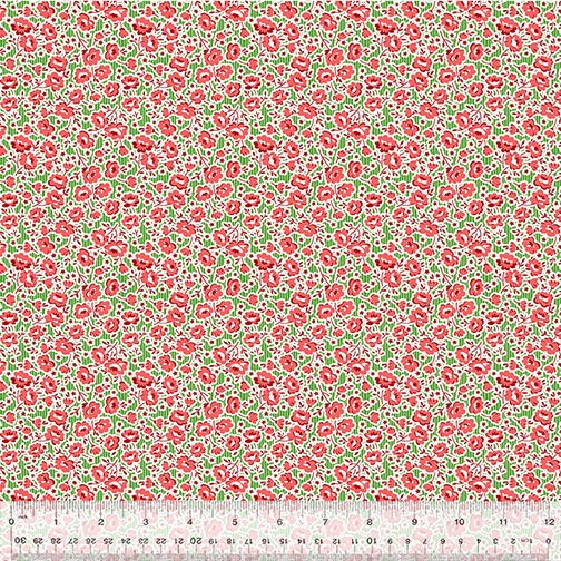 Windham Garden Party 53978 3 Festive Florals Green By The Yard