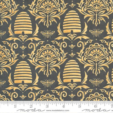 Moda Honey Lavender - 56082 17 Charcoal By The Yard