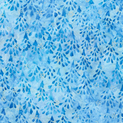 Kaufman Artisan Batiks Snowscape 22647 68 Dusty Blue By The Yard