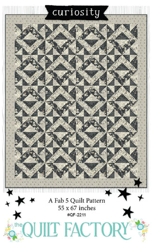 CURIOSITY - The Quilt Factory Pattern QF-2211 DIGITAL DOWNLOAD