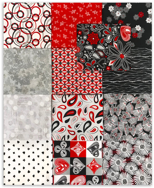 Fabric Bundles — Redwork Plus/Scarlet Today