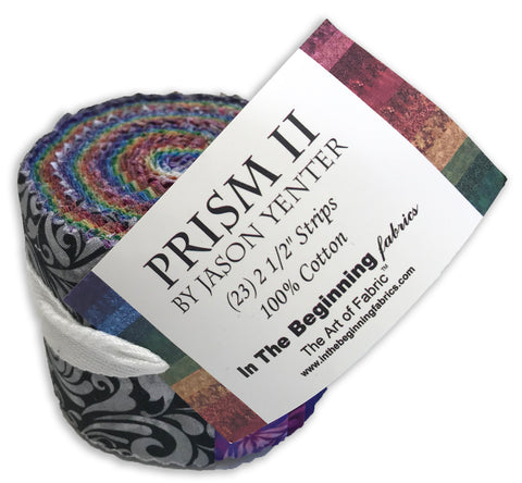 The Beginning Pre-Cut 23 Piece 2 1/2" Strips Jelly Roll - Prism II
