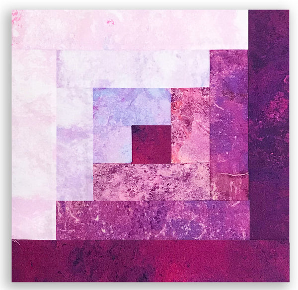 Northcott PreCut Log Cabin Table Runner Kit Stonehenge Gradations Jordan Fabrics