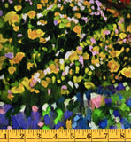 Hoffman An Artists Wonderland Spectrum Print T4895 145 Spring By The Yard