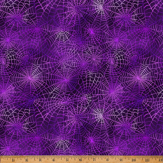Hoffman Into The Web W5344 14 Purple By The Yard