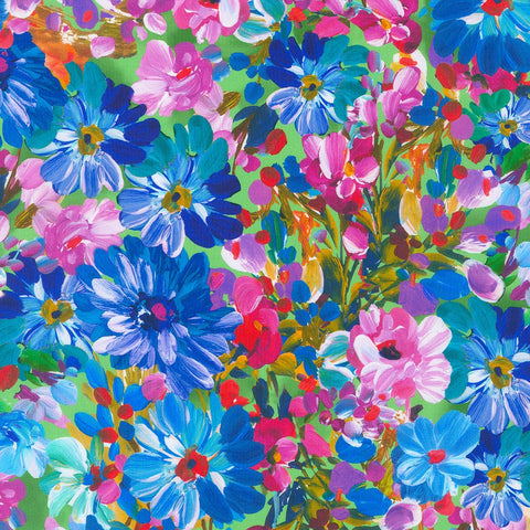 Kaufman Painterly Petals - Meadow 22272 269 Park By The Yard