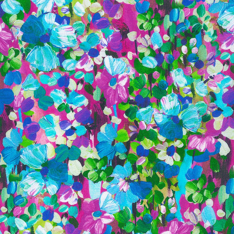 Kaufman Painterly Petals - Meadow 22273 238 Garden By The Yard