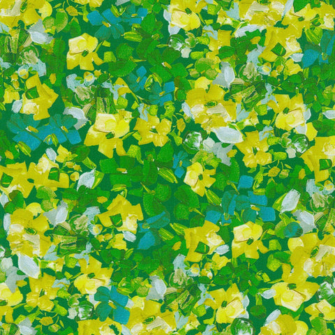 Kaufman Painterly Petals - Meadow 22275 238 Garden By The Yard