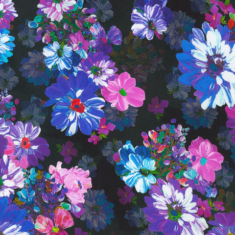 Kaufman Painterly Petals - Meadow 22270 269 Park By The Yard