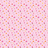 Clothworks Flourish - Digital Y4097 42 Ditsy Floral Pink By The Yard
