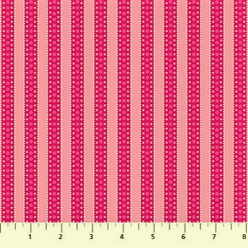 Patrick Lose Fabrics Flirty 10138 23 Pink Dotted Stripe By The Yard