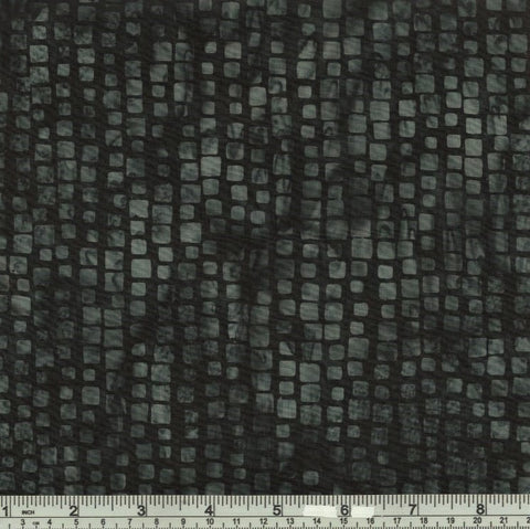 Hoffman Batik Stepping Stones 2355 55 Charcoal Square Stripe By The Yard