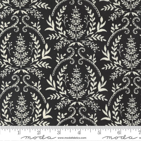 Moda Happiness Blooms 56053 15 Slate Damask By The Yard Jordan Fabrics