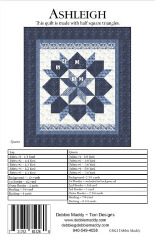 ASHLEIGH - Calico Carriage Quilt Designs Pattern CCQD180