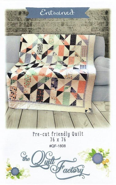 ENTWINED - The Quilt Factory Pattern QF-1808 DIGITAL DOWNLOAD