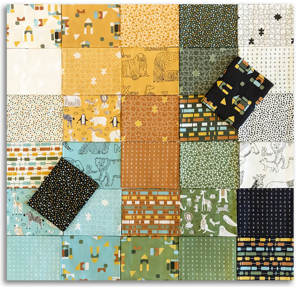 Moda Pre-Cut 20 Piece Fat Quarter Bundle - Dinosaur Jungle – Jordan Fabrics