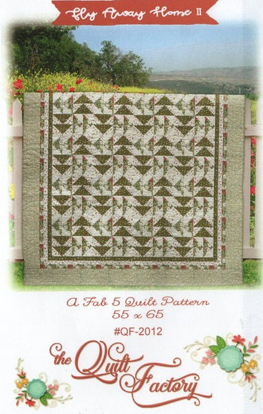 FLY AWAY HOME II - Quilt Pattern QF-2012 By The Quilt Factory