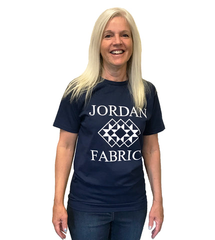 Jordan Fabrics T-Shirt - Navy