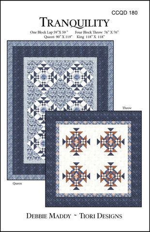 TRANQUILITY - Calico Carriage Quilt Designs Pattern CCQD180