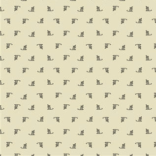 Clothworks Keyboard Cats Y3436 61 Light Taupe Mini Mice by the yard