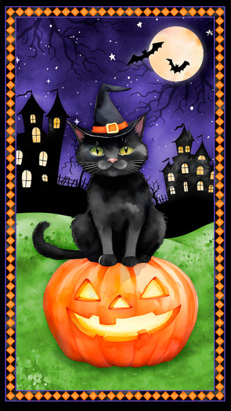 Wilmington Spooky Tails 33929 Spooky Tails 24" PANEL By The PANEL (Not Strictly By The Yard)