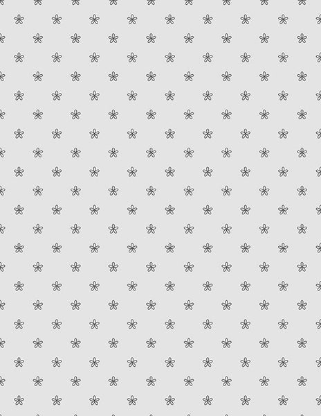 Wilmington Cottage Reverie 48556 991 Light Gray Ditsy Floral By The Yard