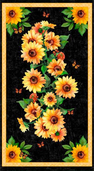 Wilmington Sunshine Whispers 28651 975 Multi Large 23" PANEL By The PANEL (Not Strictly By The Yard)