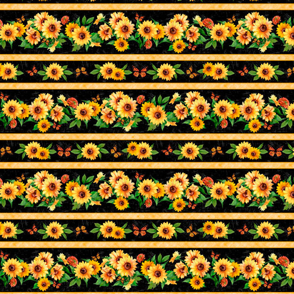 Wilmington Sunshine Whispers 28652 597 Multi Repeating Stripe By The Yard