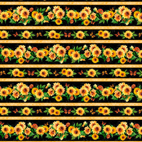Wilmington Sunshine Whispers 28652 597 Multi Repeating Stripe By The Yard