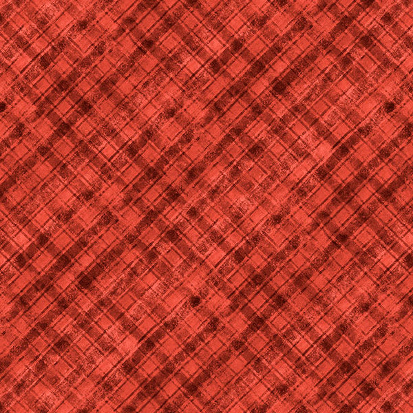 Wilmington Sunshine Whispers 28658 339 Red Plaid By The Yard