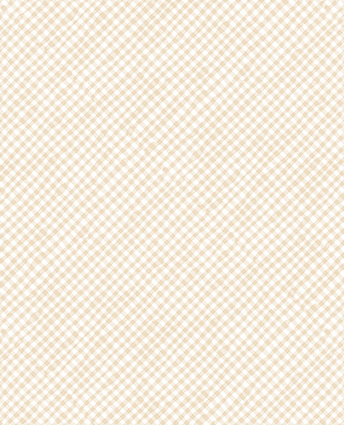 Wilmington Pansy Fields 28668 202 Cream Small Gingham By The Yard