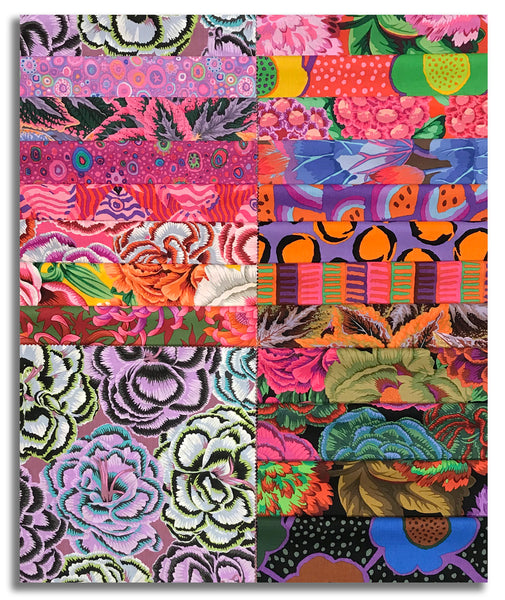Free Spirit Kaffe Fassett Pre-Cut 40 Piece 10" Squares Layer Cake - August 2025 Hot