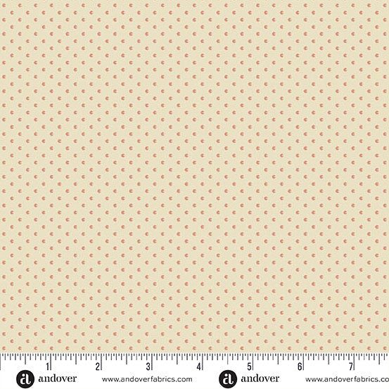 Andover Laundry Line 10075 E Cream Pink Seed By The Yard