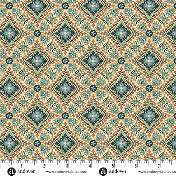 Andover Farmer's Daughter 10091 B Biscotti Amber Fields By The Yard