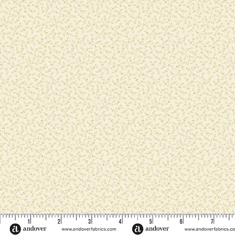 Andover Snow Flurry 10301 L Cream Potpurri By The Yard
