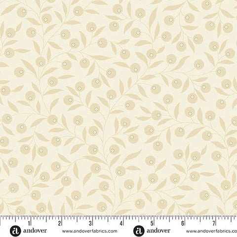 Andover Snow Flurry 10302 L Cream Sparkleberry By The Yard