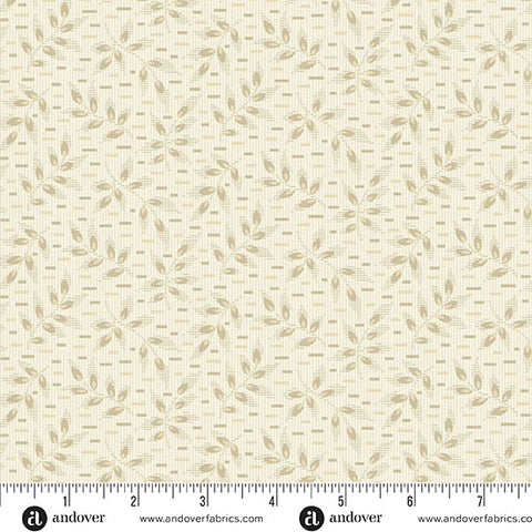 Andover Snow Flurry 10304 L Cream Pine By The Yard