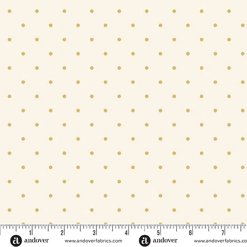 Andover Snow Flurry 10305 LY Sage Dotty By The Yard