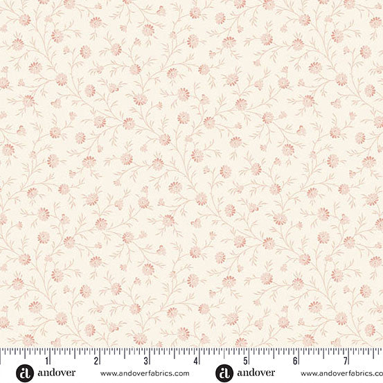 Andover Snow Flurry 10310 LE Pink Frost By The Yard