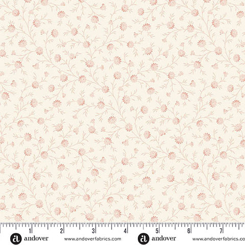 Andover Snow Flurry 10310 LE Pink Frost By The Yard