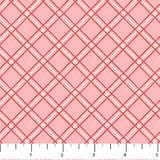 Patrick Lose Jolly Holiday 10311 24 Red Candy Stripe Plaid By The Yard