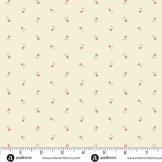 Andover Snow Flurry 10318 LE Cream Winter Heath By The Yard