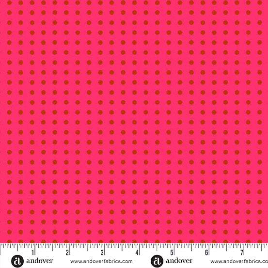Andover Jinny 10331 R Rose Dotty By The Yard